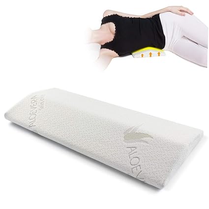 Buy Back Pain Relief Triangle Lumbar Support Wedge Pillow For