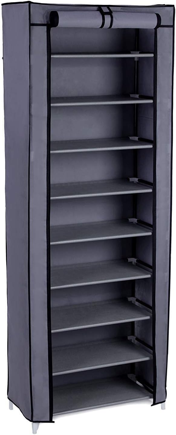 Best Portable Shoe Rack 10 Tier Shoe Tower