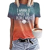 Magical Shirt for Women Cute Graphic Holiday T-Shirt Tops Letters Printed Family Vacation Trip Tops