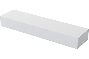 Bon 14-895 8-Inch by 2-Inch by 1-Inch 80 Grit Aluminum Oxide Tile Setters Stone and Rub Brick, White
