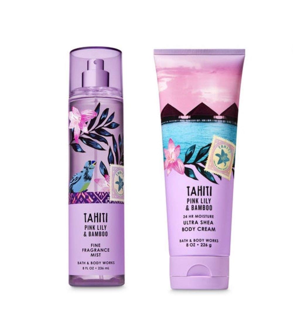 Amazoncom Bath And Body Works Tahiti Pink Lily
