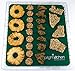 3 Silicone Non Stick Sheets fits Aroma Professional Dehydrator 6-Tray fruit roll up crackers