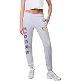Ultra Game Women's NCAA Official Supremely Soft Jogger Lounge Sweatpants