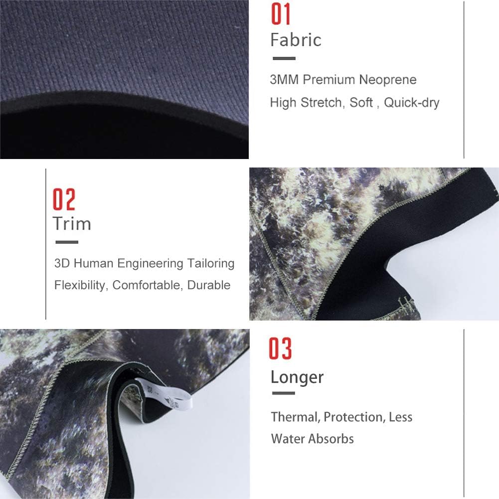 DiNeop Neoprene Scuba Diving Hood 3MM Wetsuit Diving Cap for Men Women, Bib Dive Hood Warm Durable Stretchable for Snorkeling Surfing Kayaking Swimming Sailing Canoeing Water Sports : Sports & Outdoors