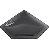 Kojem 24" x 12"RV Shower Sunroof Skylight Cover Universal | Fit 8" x 20" Openings, RV Skylight Replacement, Travel Trailer RV Camper Truck Sky Light Dome