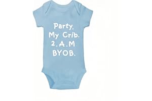 SUBTYE Funny Baby Bodysuit Cute Infant Boy Girl Clothes Super Soft Cotton Suit Humor Comfy One-Piece Gifts Newborn Essentials