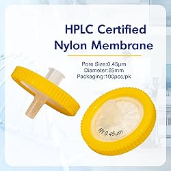 Syringe Filters Nylon Hydrophilic Filtration 0.45um