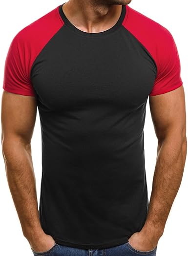 Camisetas de Fitness Compresión Ropa Deportiva Manga Corta Hombre ...