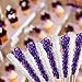 Extra Large Rock Candy Sticks: 36 White Crystal Rock Candy Sticks - Original - Individually Wrapped for Party Favors, Candy Buffet, Showers, Receptions, Old Fashioned Espeez Bulk Candy on a Stick