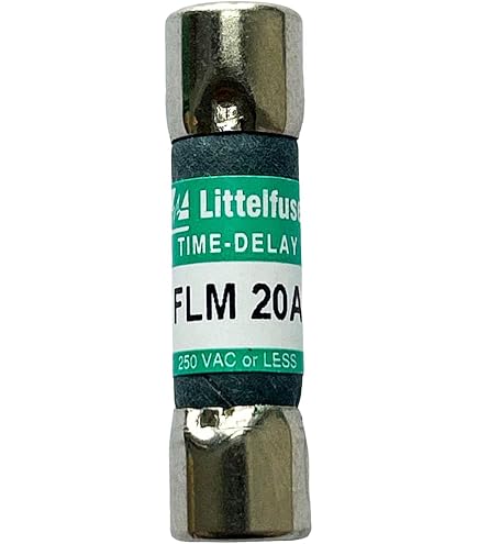 Littelfuse FLM-20 20 Amp 250V Time Delay Fuse - 20A Slow-Blow Fuse (Pack Of 1) 4 thumbnail image