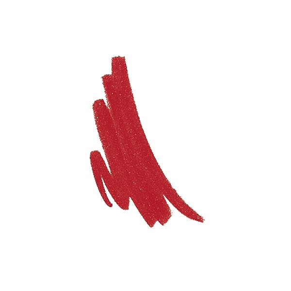 RIMMEL LASTING FINISH 8HR SOFT LIP LINER PENCIL – VIBRANT, BLENDABLE FORMULA TO LOCK LIPSTICK IN PLACE FOR 8 HOURS – 505 RED DYNAMITE, .04OZ