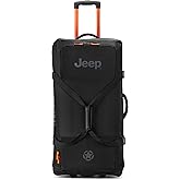 Jeep JS005A Two Wheel Rolling Travel Duffle Bag