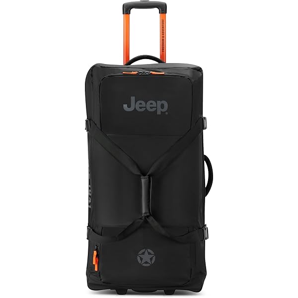 Amazon.com | Jeep JS006B Two Wheel Rolling Travel Duffle Bag