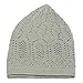 Kufi Skull Cap - Grey One-size Turkish Muslim Islamic Taqiya Takke Peci