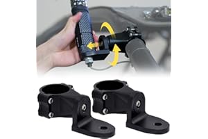 Xprite Heavy-Duty Flag Pole Holder, Whip Light Mount, CNC 6061 Aluminium Alloy, 360° Quick Adjustable Light Mounting Bracket, Compatible with Polaris Rzr XP Can-Am x3, 1.75" to 2" Cage ATV Accessories