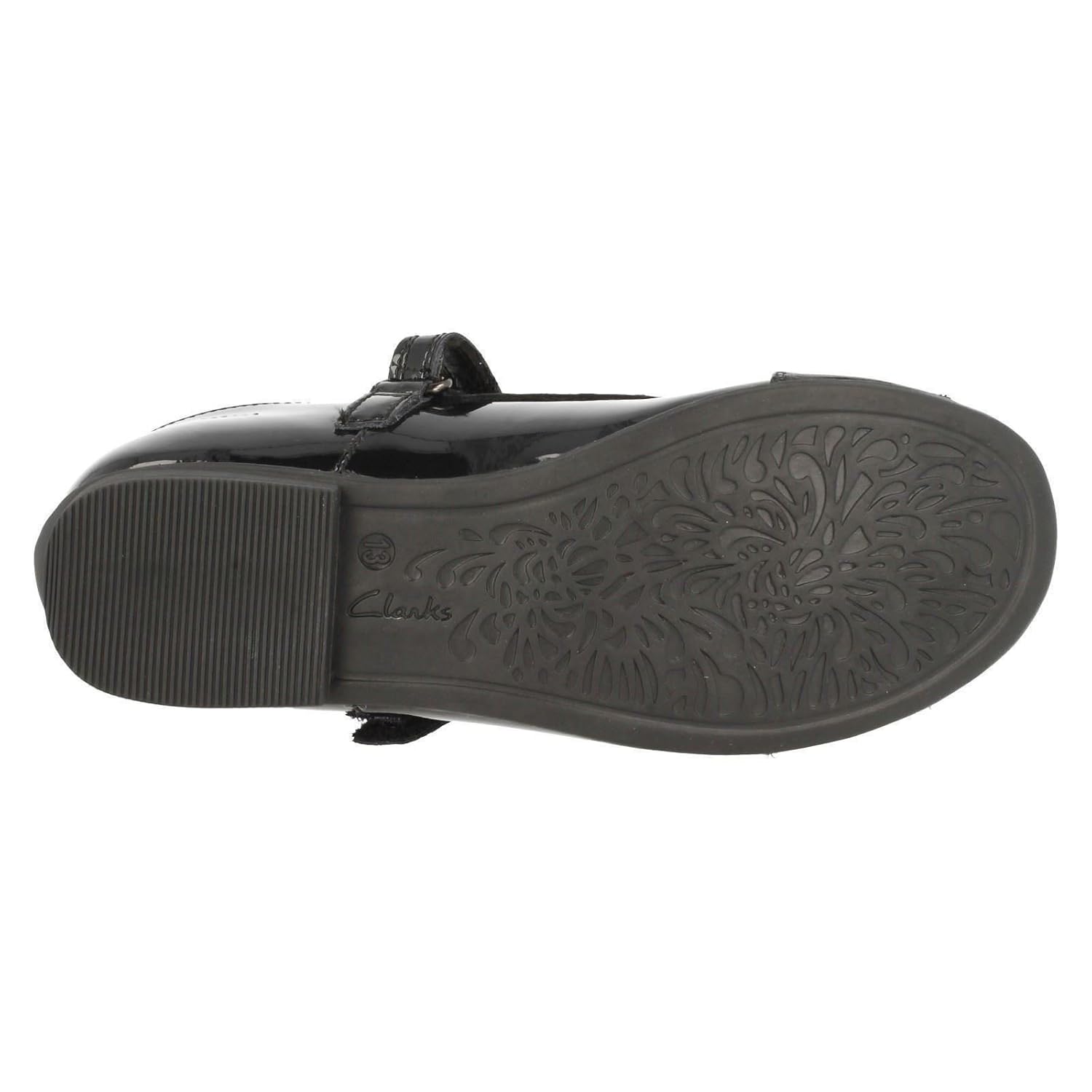 clarks dolly heart shoes black