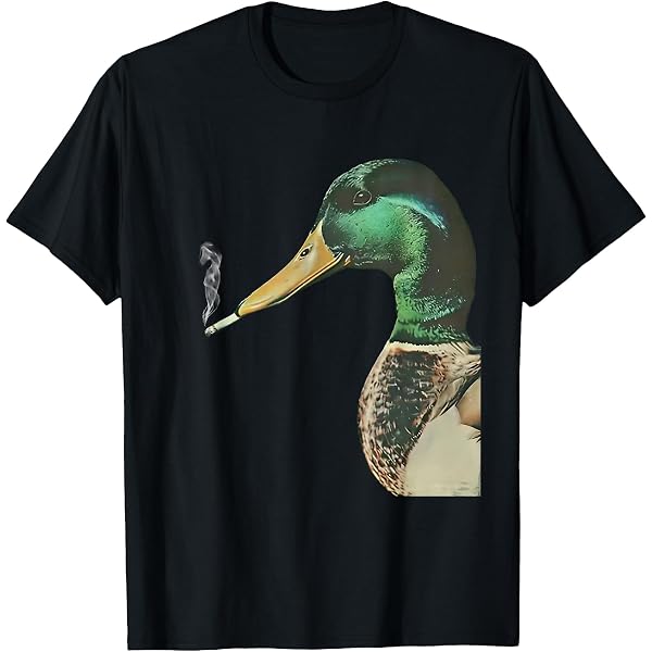 duck smoking cigarette meme Amazon.com: Mallard Duck Smoking A Cigarette Vintage Funny Duck Hunting  T-Shirt : Clothing, Shoes & Jewelry