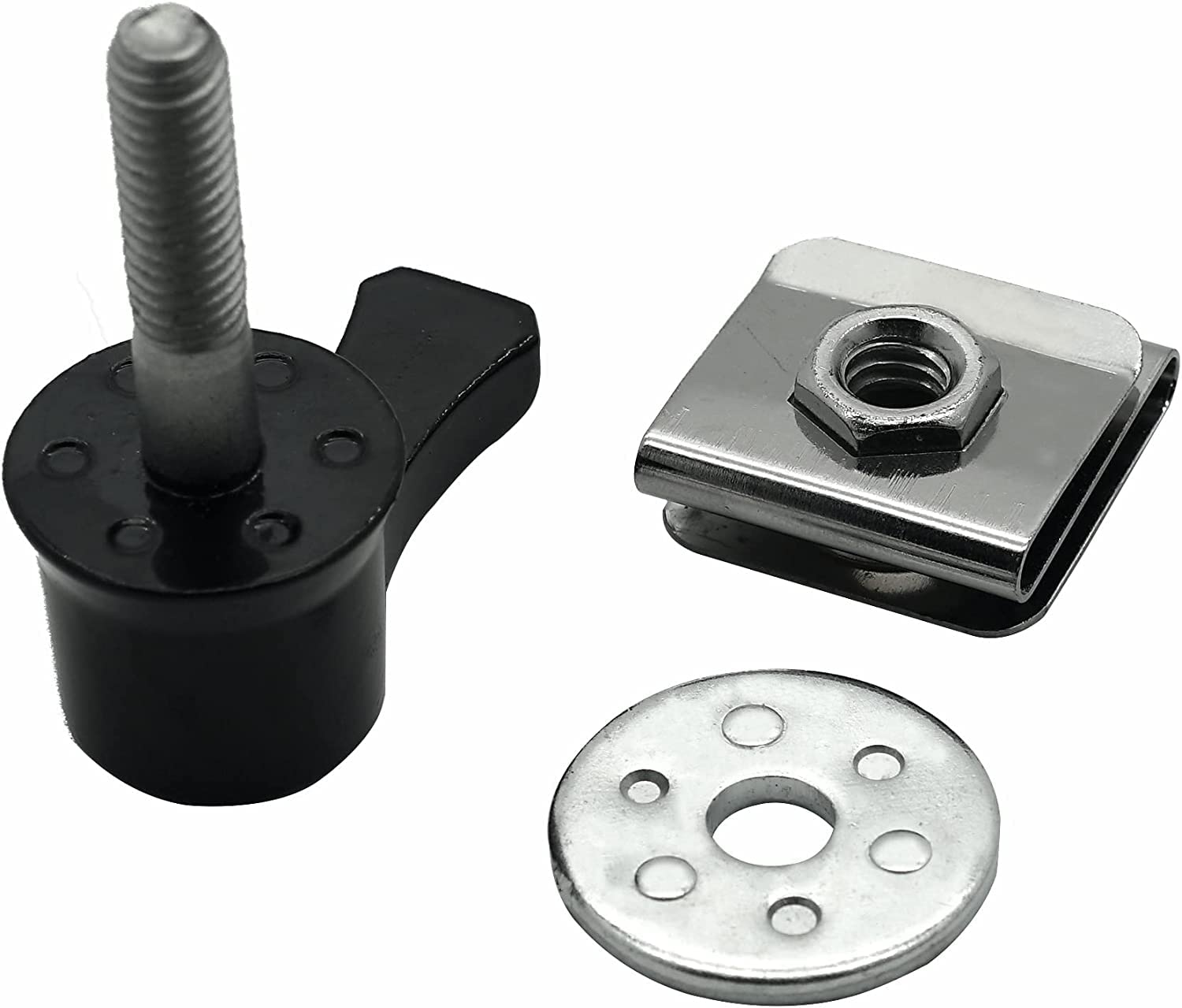 Saddlebag Mounting Hardware Theft Deterrent System Lock Fastener Bolt Nut for Harley Davidson Touring Road King Street Glide Electra Glide Road Glide 92-2024