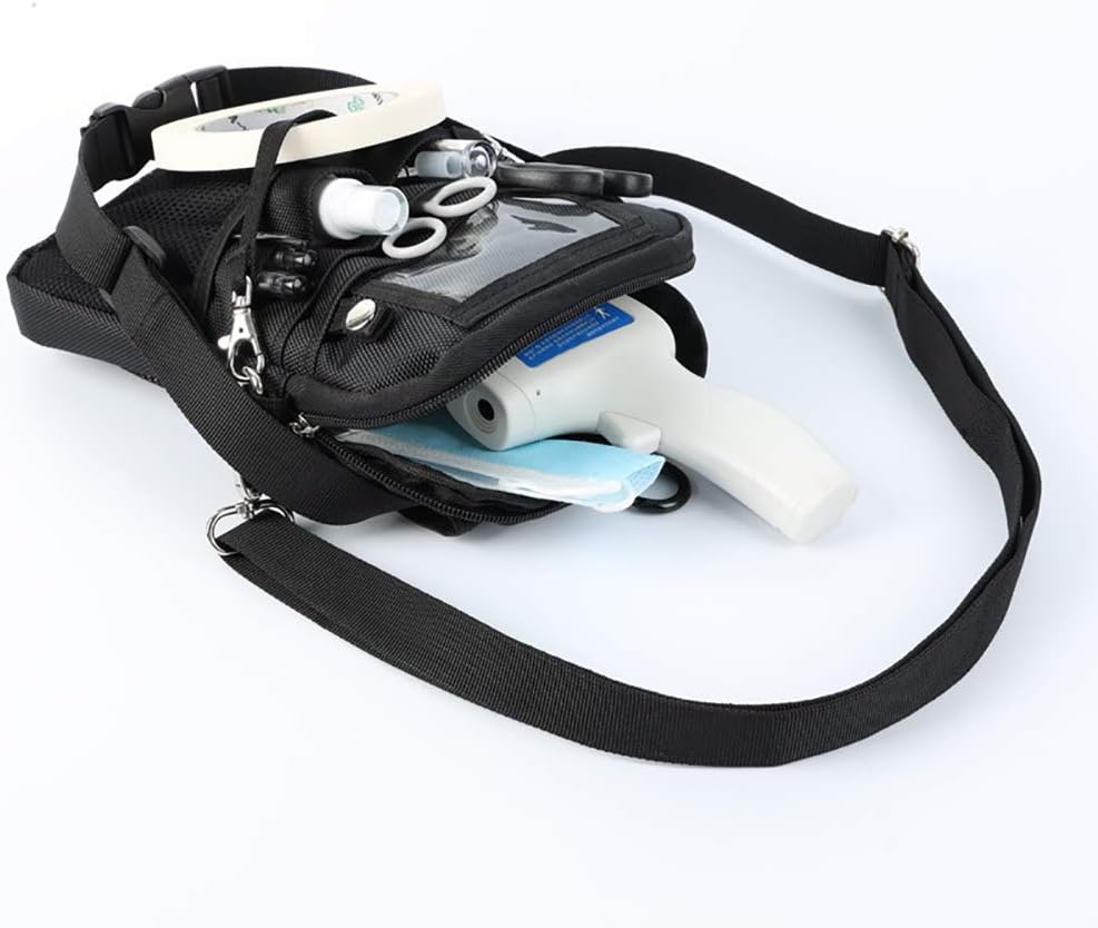 GuangTouL Nurse Fanny Pack with Tape Holder,Multifunctional Nurse Storage Bag - Image 3