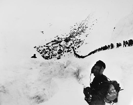 Amazon Com Klondike Gold Rush 1898 Nminers Ascending Toward The