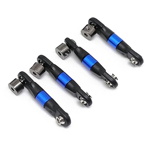 Front & Rear Sway Bar Set For Traxxas Slash 2WD - Blue Anodized Aluminum Anti-Roll Bars
