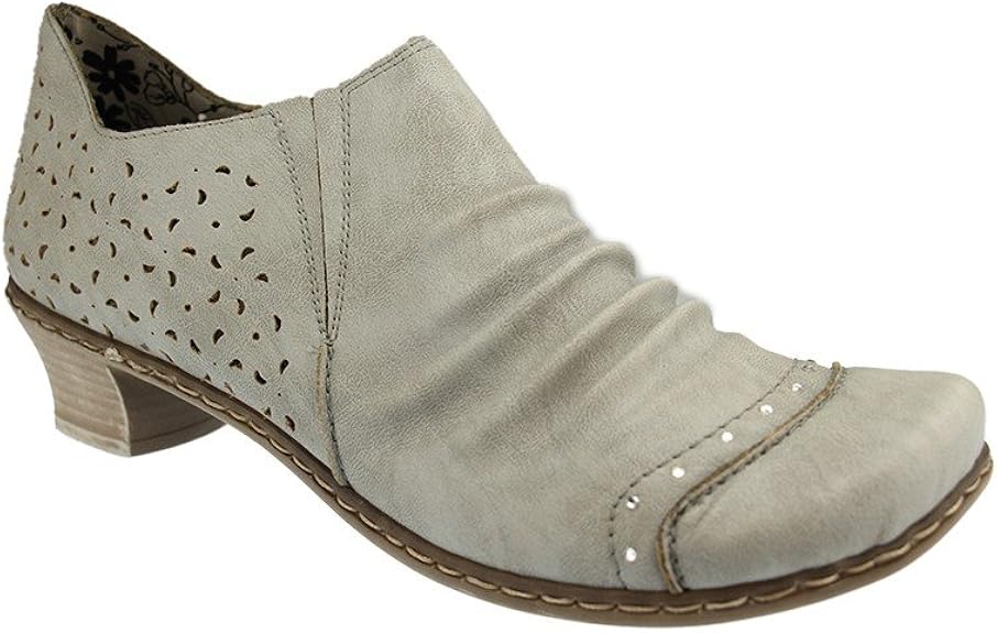 Amazon.com | Rieker womens L.Slipper grey size 36 M EU | Slippers