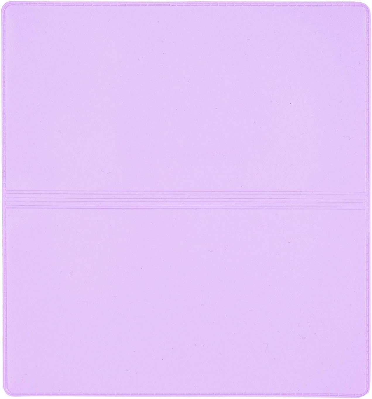 Lavendar Vinyl Checkbook Cover, Top Tear Personal Vinyl Checkbook Cover