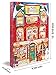 Madelaine Chocolates Christmas Countdown Advent Calendar, Filled With (8 oz - 226 g) Solid Premium Milk Chocolate Presents Hiding Behind Victorian Village Toy Shop - 1 Pack