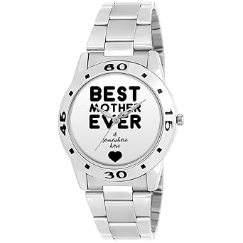 Best Mother Ever Analogue White Dial Women's Watch