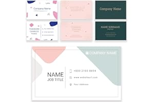 Custom Business Cards for Small Businesses - Personalized Designs for Variety of Needs (Business Template)