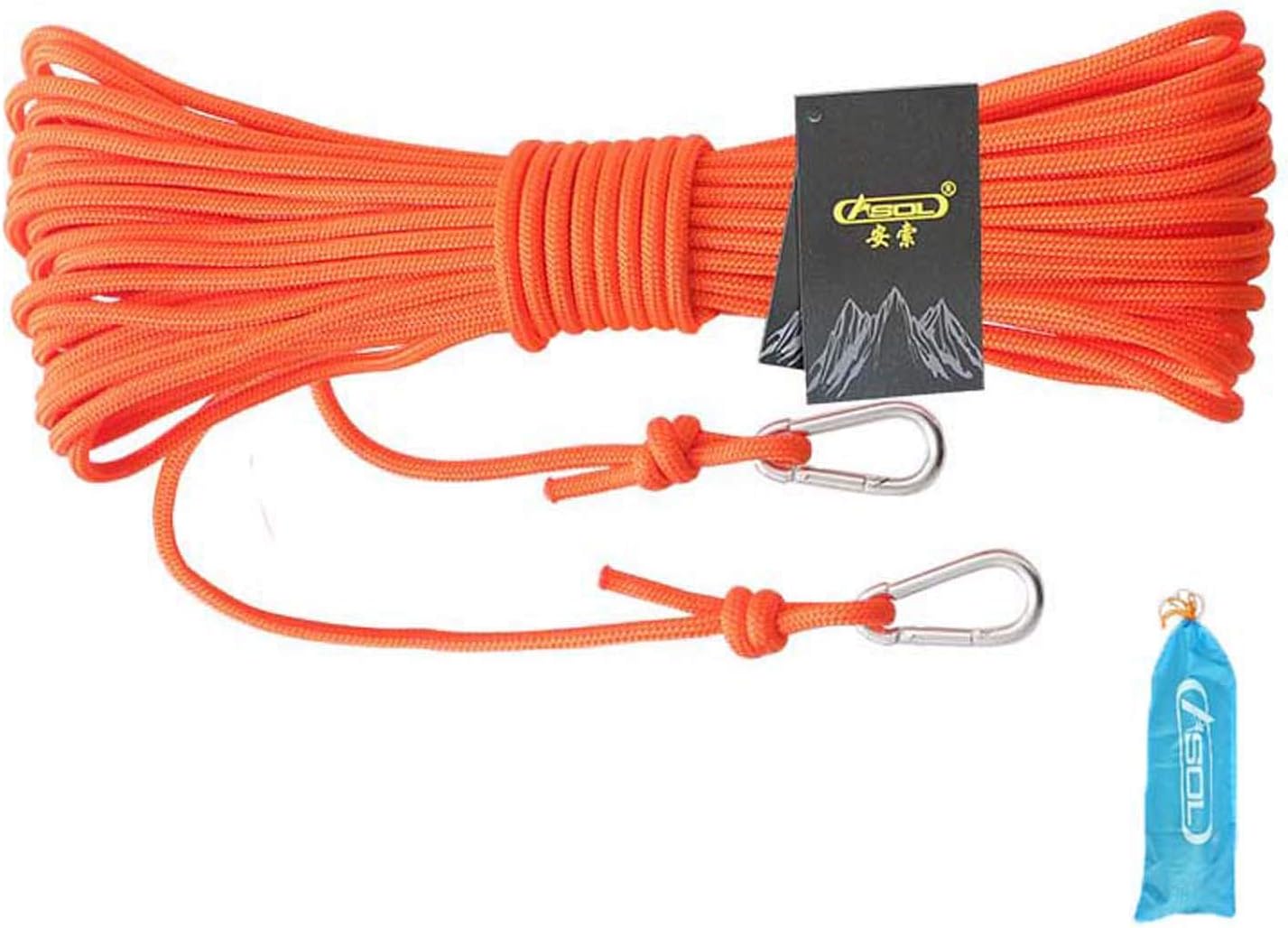 SHARESUN Statische Kletterseil, 6Mm Sicherheit High Strength Tree ...