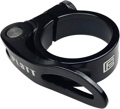 PLATT Bike Seat Post Clamp Aluminium Alloy Quick Release 28.6mm 31.8mm 34.9mm