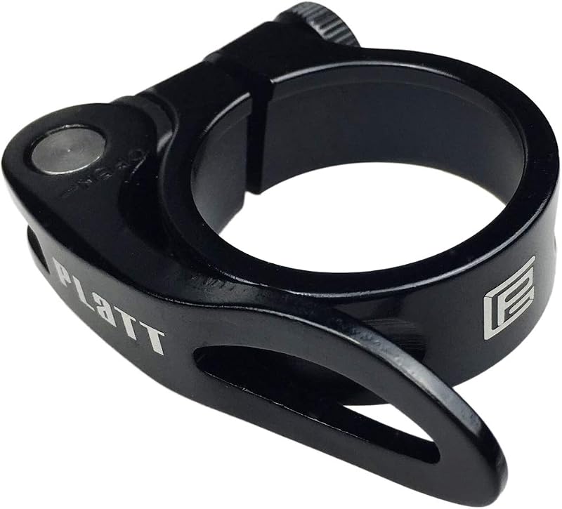 PLATT Bike Seat Post Clamp Aluminium Alloy Quick Release 28.6mm 31.8mm 34.9mm