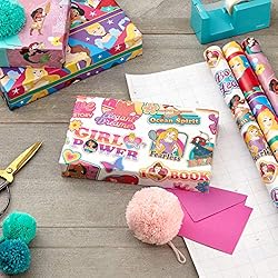 Hallmark Disney Princess Wrapping Paper with Cut