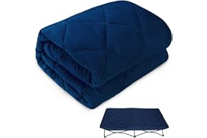 Cot Sheets for Standard Size Daycare/Preschool Cot, 23" x51", Nap Mat for Daycare, Cot Sheet Padded Cover, Navy