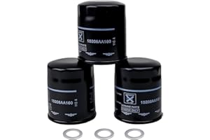 15208AA21A Engine Oil Filters Fit for Subaru 2013-25 Outback & Legacy, 2012-25 Impreza, 2011-25 Forester, 2016-25 Crosstrek, 
