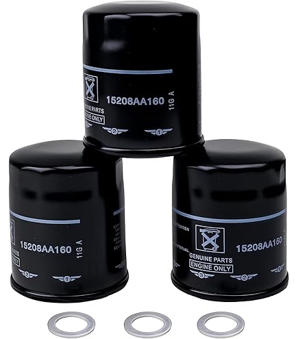 Amazon.com: Subaru Engine Oil Filter & Crush Washer Kit (1, 2, 3