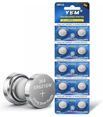 Amazon.com: UOGTNON 321 SR616SW Watch Battery 1.5V Button Cell (10