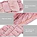 Buta Beauty makeup headband - Towel headband for washing face made with terry cloth available in 3 colors (Pack of 3, White Blue Pink)