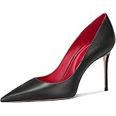 Women's High Heel Pumps Elegant Stiletto Heels with Cushioned Insole for Party and Office Comfortable Slip-On Design Ideal for Formal and Casual Occasions