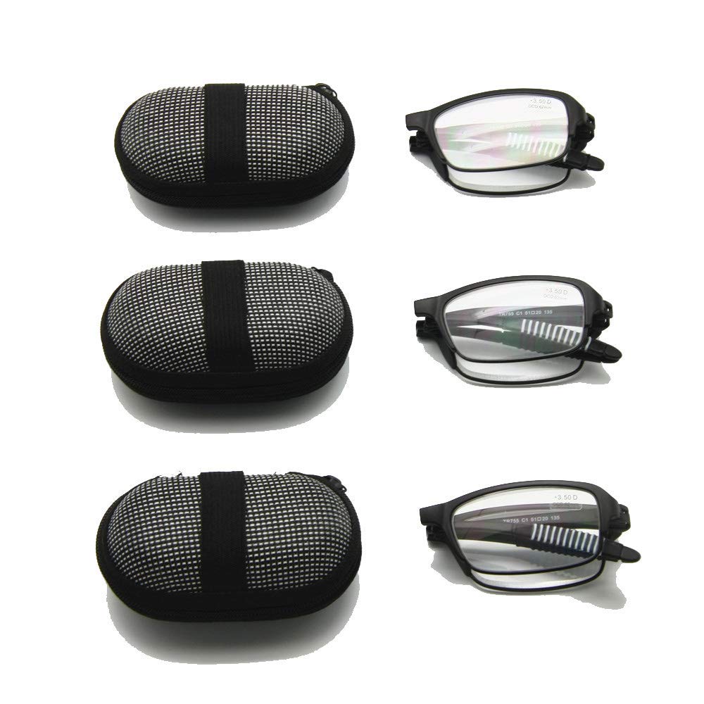 Mini Souple Pliant Lunettes Avec Etui 1 A 3 5 De Lecture Hommes Femmes Pliable Presbytie Hypermetropie Lunettes Optique Lecteur De Poche Loupes Rangements Pour Le Bureau Fullpiscinas Com