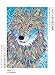 Diamond Painting DIY 5D Special Shape Rhinestones, ABEUTY Colored Wolf, Partial Drill Crystal Diamond Art Kits