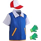 Tbrand Kids Adult Hallowee Cosplay Costume Hoodie Jacket Gloves Hat Sets for Trainer