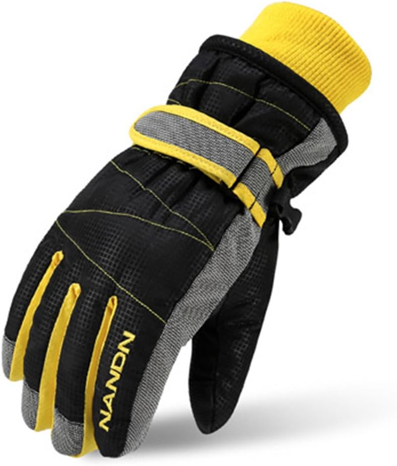 MAGARROW Kids Winter Warm Windproof Outdoor Sports Gloves For Boys Girls