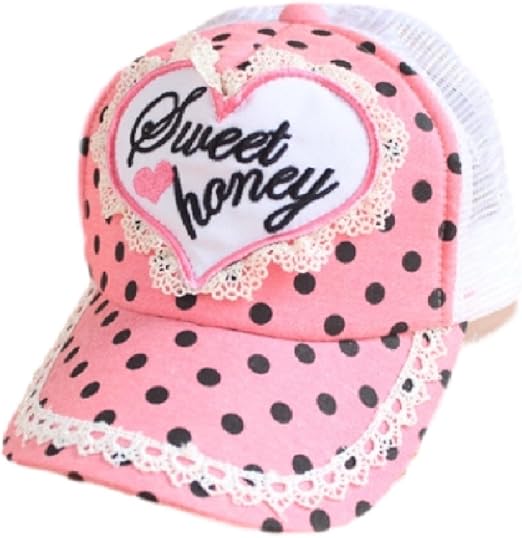 Amazon Sptout Label 帽子 キャップ キッズ 女の子 通学 小学生 学童 夏 紫外線 Uv 対策 48cm ピンク 帽子 通販