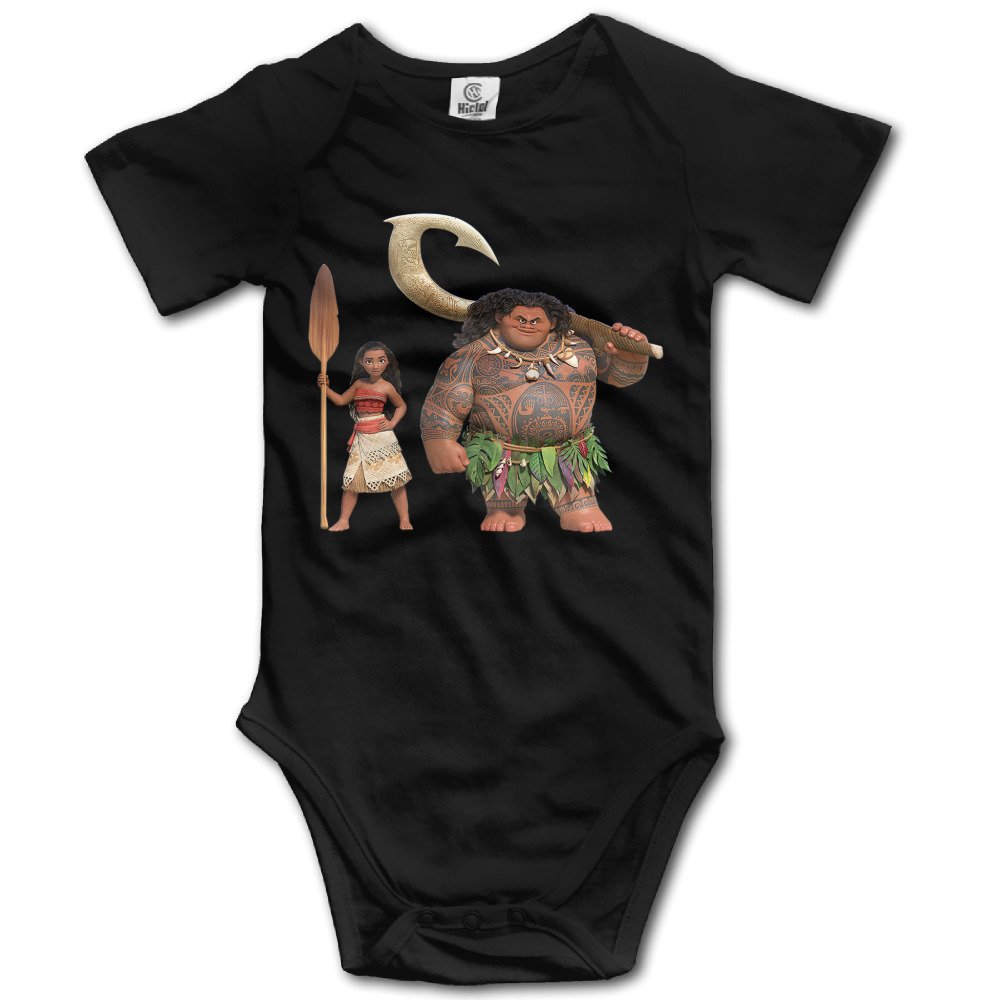 Discovery Wild DW Toddler Moana Short Sleeve Climb Jumpsuit Black