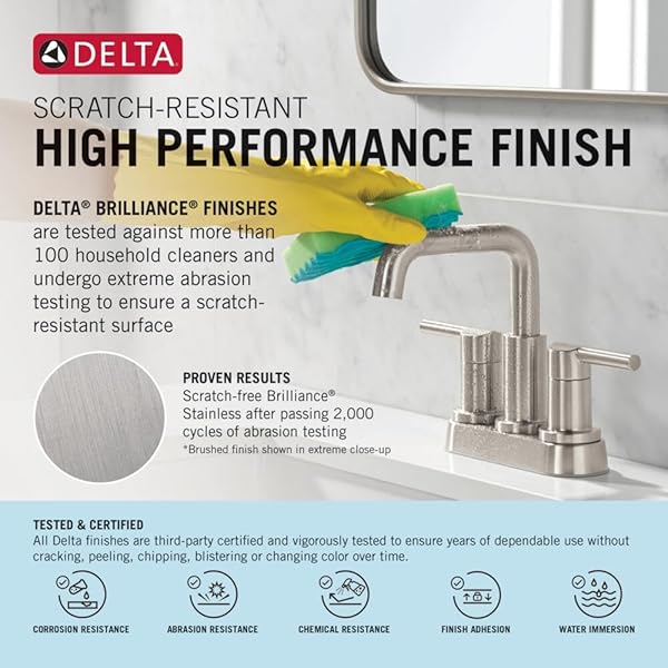 DELTA NICOLI BRUSHED GOLD BATHROOM FAUCET 1 HOLE, SINGLE HOLE BATHROOM SINK FAUCET FOR VANITY, PUSH-POP DRAIN ASSEMBLY, CHAMPAGNE BRONZE 15749LF-CZ