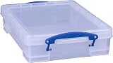 Really Useful Box 4 Litre Clear Plastic Storage Storage Box