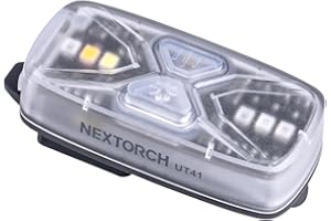 NEXTORCH UT41 Tactical Military Safety Light - Multi-Color Output Including IR - Solid & Beacon Modes - MOLLE & Universal Compatibility
