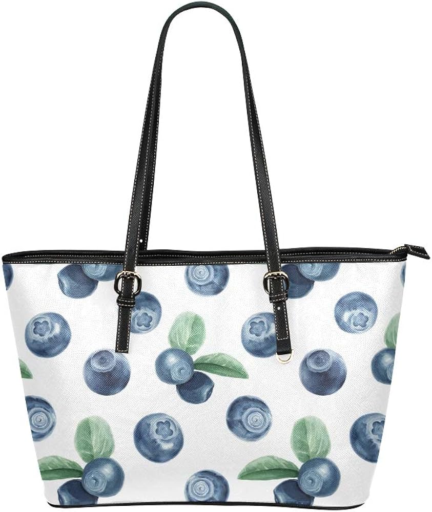 blueberry hand bag